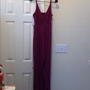 Express “high-low” maxi dress